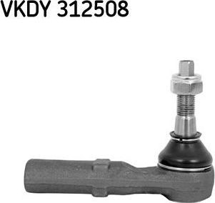Наконечник рулевой тяги SKF левый для Jeep Grand Cherokee III (WK) 2004-2010. Артикул VKDY 312508