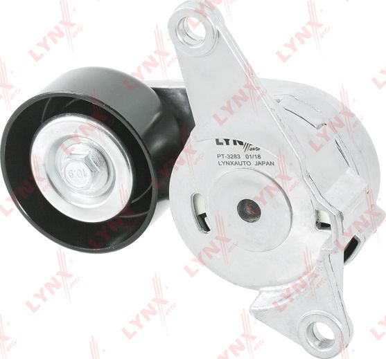 Натяжной ролик (натяжитель) приводного клинового зубчатого ремня LYNXauto для Alfa Romeo 159 2005-2011. Артикул PT-3283