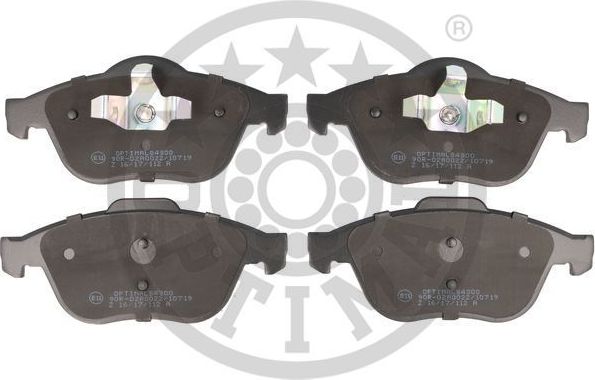 Тормозные колодки Optimal. Артикул BP-84300