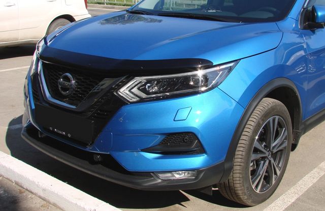 Дефлектор SIM для капота Nissan Qashqai II 2018-2026. Артикул SNIQAS1812