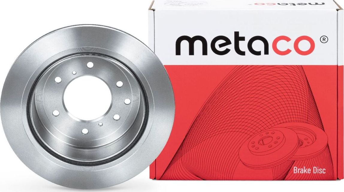 Диск тормозной задний (Metaco). Артикул 3060054