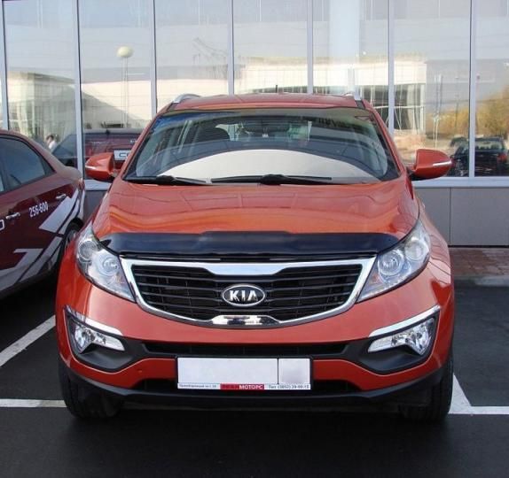Дефлектор SIM для капота Kia Sportage III 2010-2015. Артикул SKISPO1012