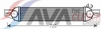 Интеркулер AVA. Артикул FTA4388
