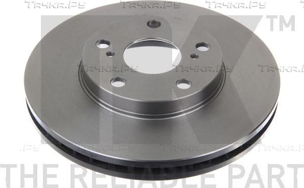Тормозной диск NK передний для Toyota Camry 10 (V10, XV10) 1991-1996. Артикул 204549
