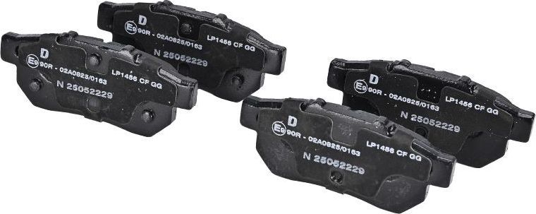 Тормозные колодки Delphi (Low-Metallic). Артикул LP1456