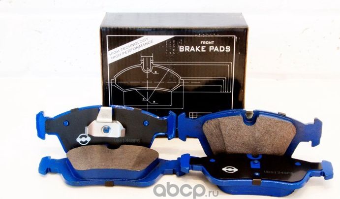 Тормозные колодки (Vite). Артикул VBS1348PS