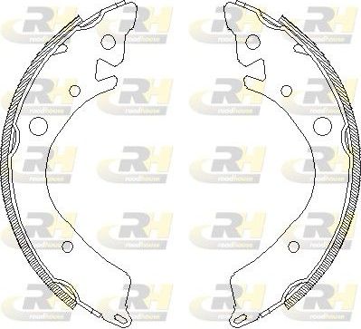 Тормозные колодки RoadHouse. Артикул 4084.00