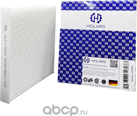 ФИЛЬТР САЛОННЫЙ ДЛЯ АМ AUDI A1 8X 10-18, SKODA FABIA II 5J6, 5J9 07-14, FABIA III NJ3, NJ5 14 (Holars). Артикул HLFC0022