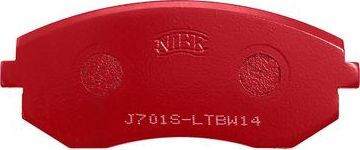 Тормозные колодки NiBK. Артикул PN7460S