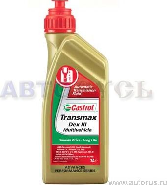 Castrol Transmax Dex III Multivehicle 1л масло трансмиссионное. Артикул 157AB3