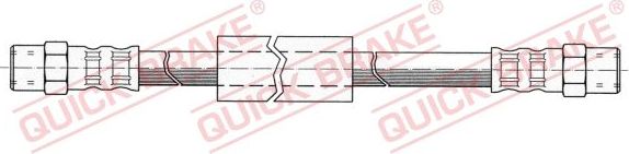 Тормозной шланг Quick Brake передний правый/левый для Volkswagen Transporter T3 1979-1992. Артикул 22.302