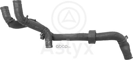 AS-204308_ШЛАНГ РАДИАТОРА VW PASSAT/A4 1.9D 01-06 (Aslyx). Артикул AS204308
