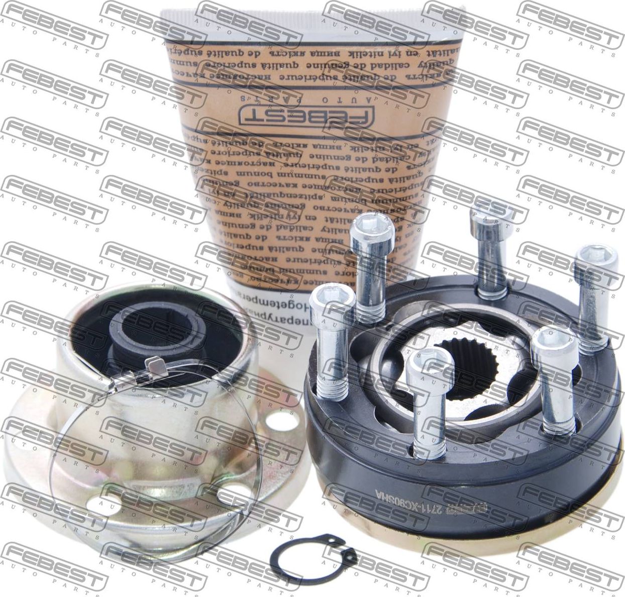 Крестовина карданного вала Febest. Артикул 2711-XC90SHA