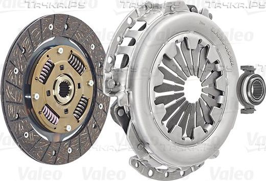 Сцепление (комплект) Valeo CLASSIC KIT3P для Peugeot 205 1987-1998. Артикул 786022