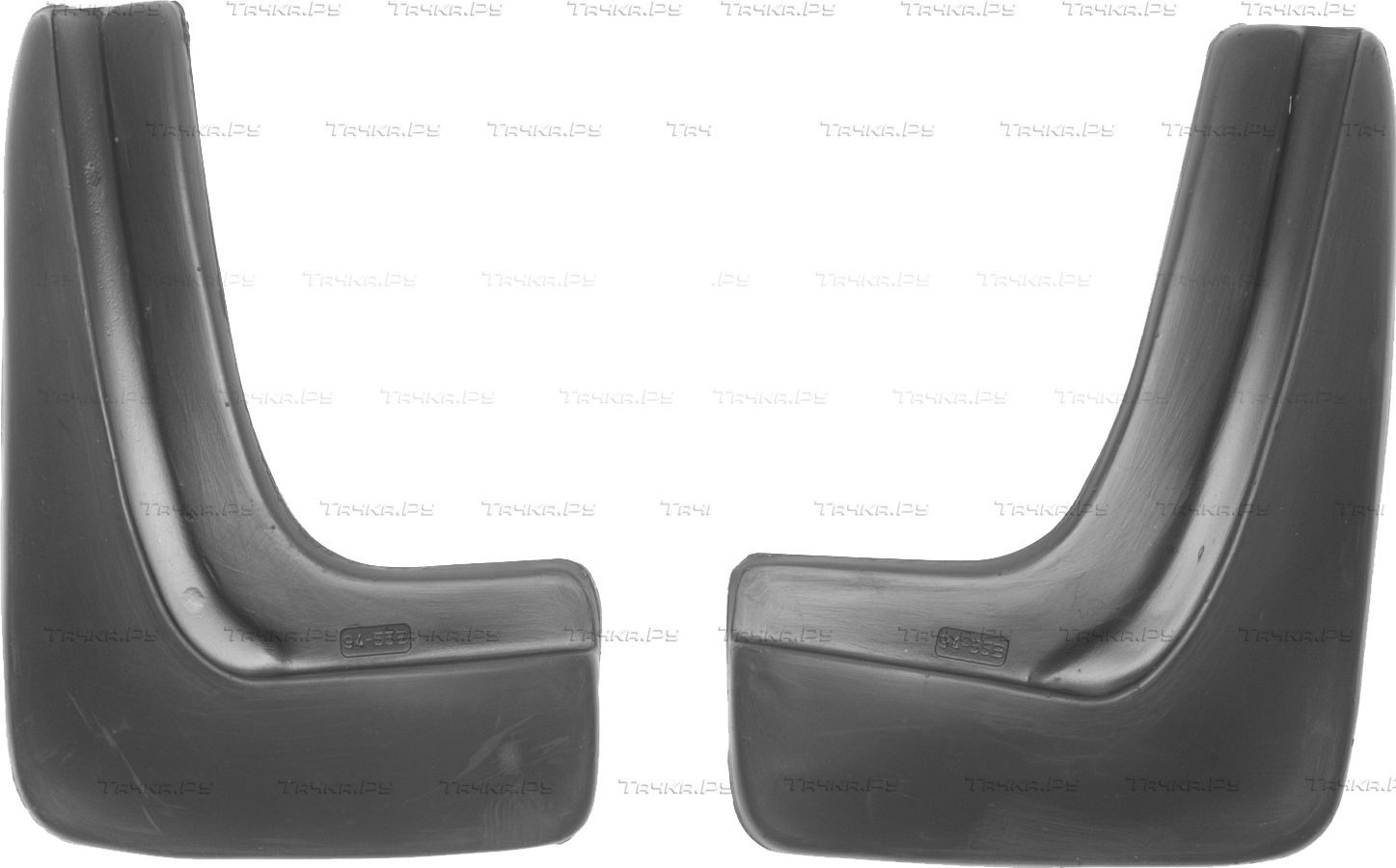 Брызговики 3D Norplast для Lada Largus 2012-2026. Задняя пара. Артикул NPL-Br-94-55B