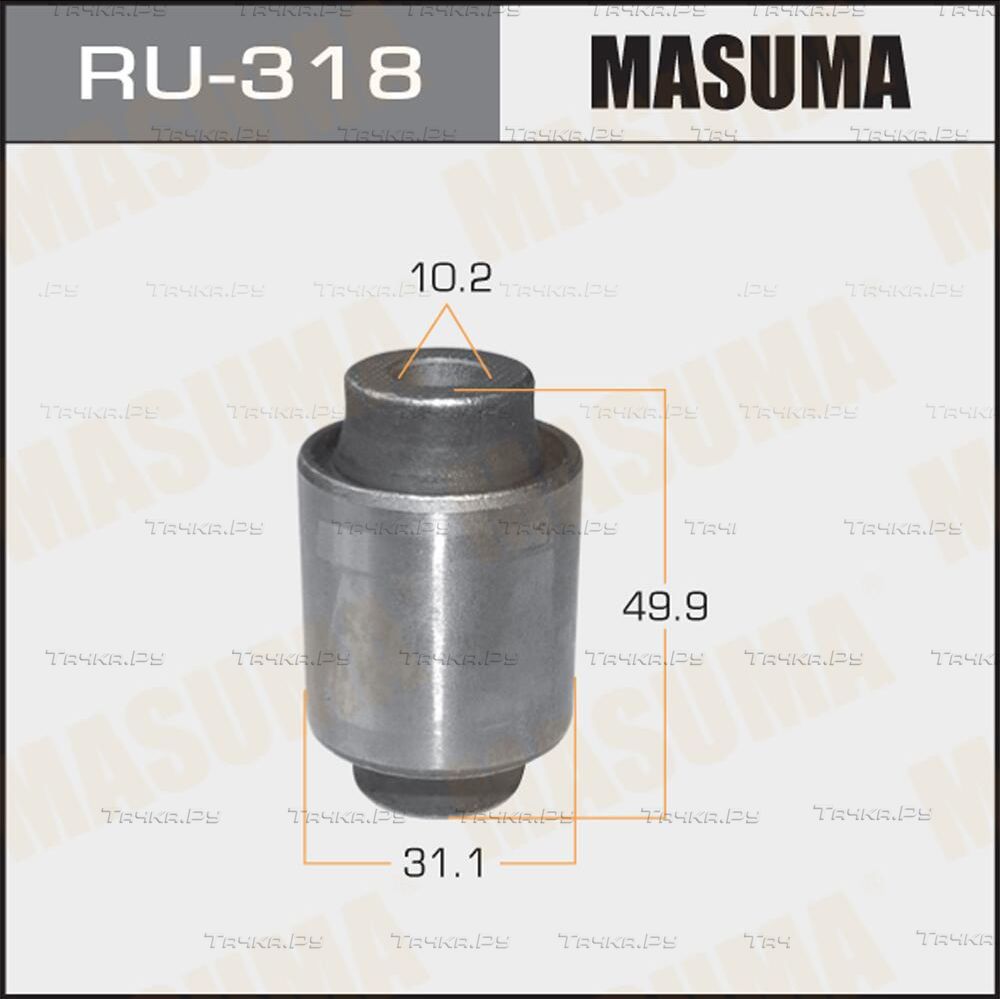 Сайлентблок заднего рычага подвески Masuma. Артикул RU-318