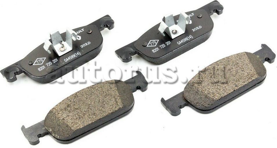 Тормозные колодки Renault передние для Renault Logan II 2011-2026. Артикул 410604682R