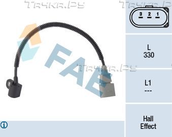 Датчик положения распредвала FAE для Skoda Octavia A5 2004-2013. Артикул 79341