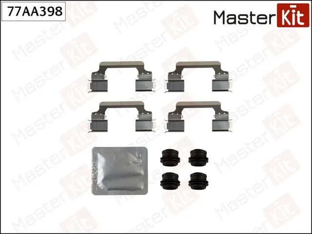 Комплект установочный тормозных колодок Land Rover RANGE ROVER III (Master KIT). Артикул 77AA398