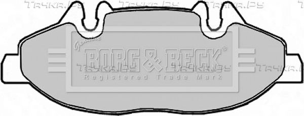Тормозные колодки Borg & Beck. Артикул BBP1949
