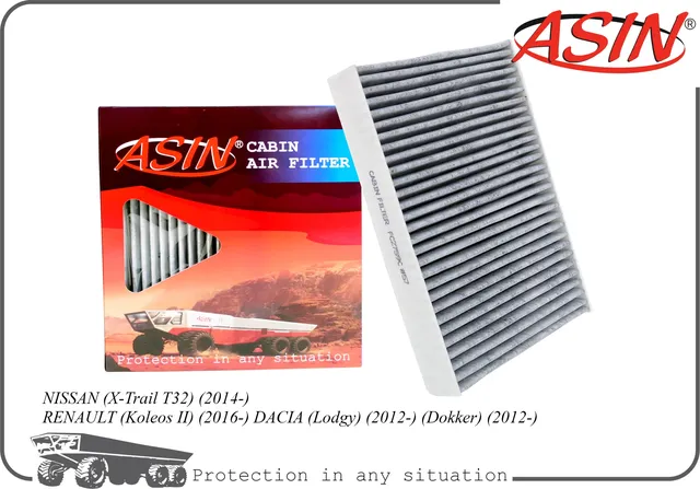 Фильтр салонный (Asin). Артикул ASINFC2759C