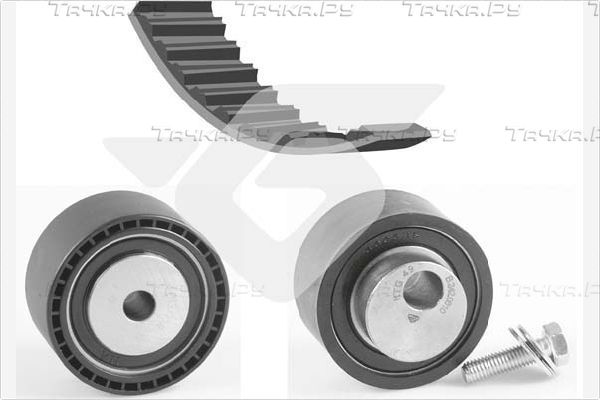 Ремень ГРМ с роликами (комплект) Hutchinson для Citroen Berlingo I 1998-2008. Артикул KH 72