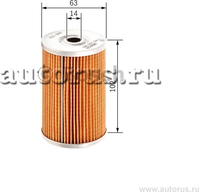 Фильтр топливный (Bosch). Артикул 1457429289