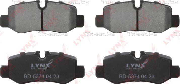 Тормозные колодки LYNXauto. Артикул BD-5374