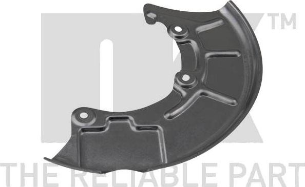 Кожух (щиток) тормозного диска NK передний правый для Audi TT II (8J) 2006-2014. Артикул 234711