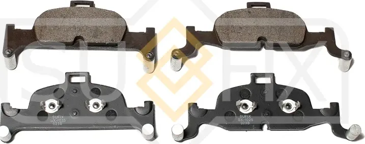 Колодки тормозные задние (Sufix). Артикул SX1025