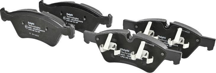 Тормозные колодки Delphi (Low-Metallic). Артикул LP2125