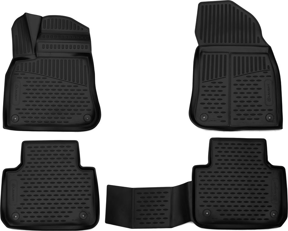 Коврики Element 3D для салона Volkswagen Touareg III 2018-2026. Артикул ELEMENT3D5162210k