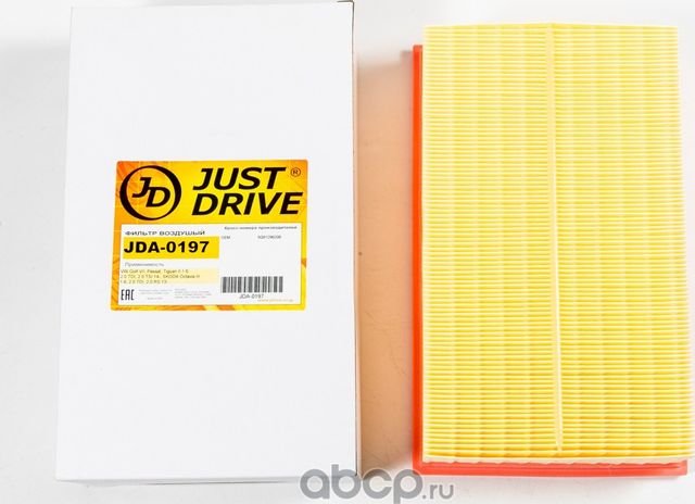 Фильтр воздушный (Just Drive). Артикул JDA0197