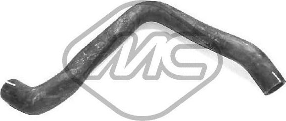 Патрубок радиатора (системы охлаждения) Metalcaucho. Артикул 08743