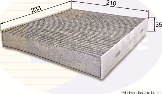 Салонный фильтр Comline. Артикул EKF214A