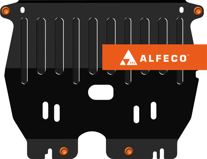 Защита Alfeco для картера и КПП Chery Kimo 2007-2014. Артикул ALF.02.05