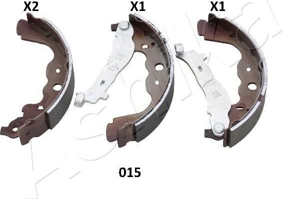 Тормозные колодки ASHIKA. Артикул 55-00-015