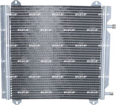 Радиатор кондиционера (конденсатор) NRF EASY FIT. Артикул 35785