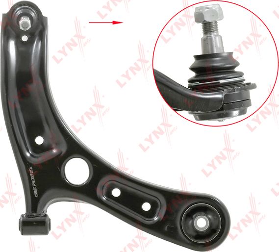 Поперечный рычаг передней подвески LYNXauto. Артикул C5793R