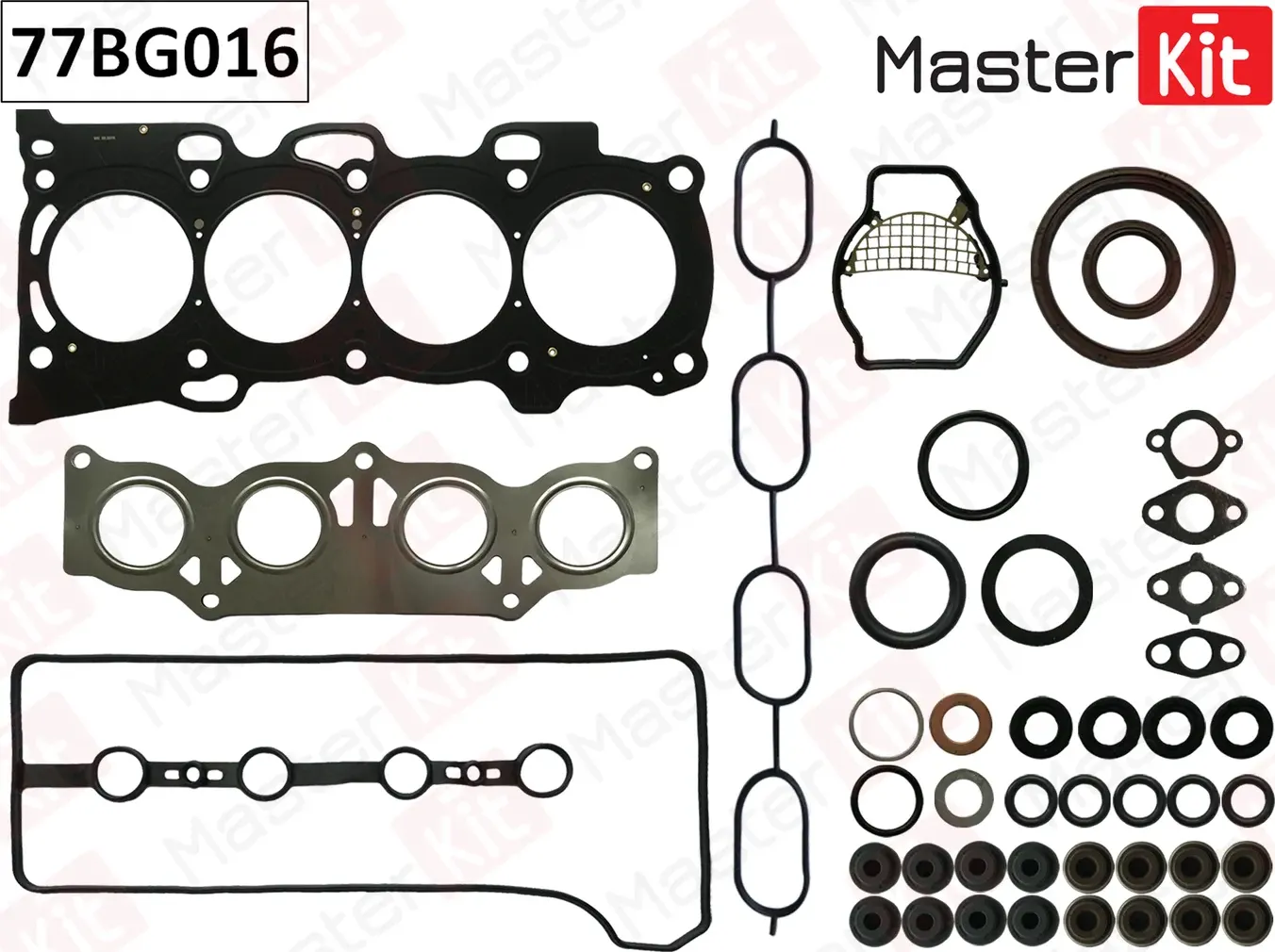 77BG016 Полный комплект прокладок ДВС Toyota Camry Previa 2AZ-FE 2.4 00- (Master KIT). Артикул 77bg016