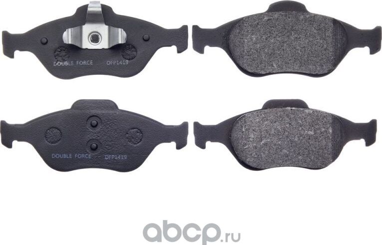 Колодки тормозные дисковые (Double Force) Double Force. Артикул DFP1419