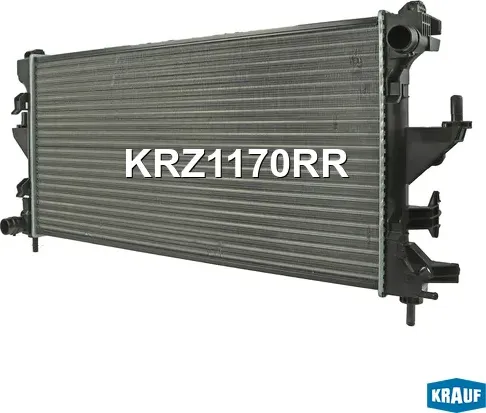 Радиатор системы охлаждения (Krauf). Артикул KRZ1170RR