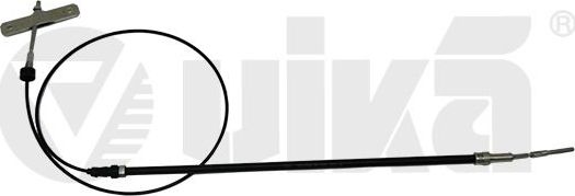 Трос ручника (тросик ручного тормоза) Vika. Артикул 77111636201