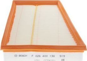Воздушный фильтр Bosch. Артикул F 026 400 138