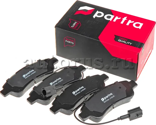 Колодки тормозные дисковые | перед прав/лев | (Partra) Partra. Артикул BP6164