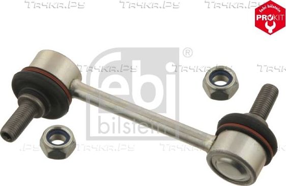 Стойка (тяга) стабилизатора Febi Bilstein (сталь) задняя правая/левая для Toyota Supra III (A70) 1991-1993. Артикул 31715