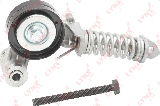 Натяжной ролик (натяжитель) приводного клинового зубчатого ремня LYNXauto. Артикул PT-3034