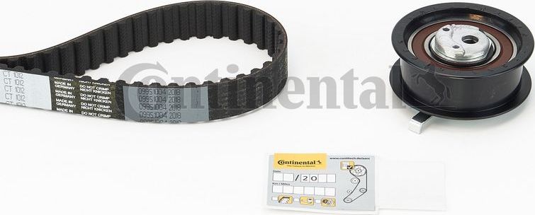 Ремень ГРМ с роликами (комплект) ContiTech. Артикул CT1012K1