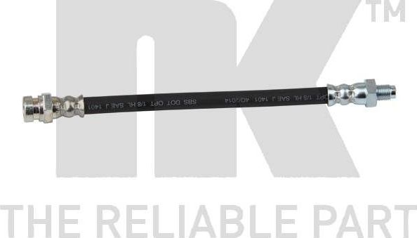 Тормозной шланг NK передний внешний для Mitsubishi Sapporo II 1987-1990. Артикул 853035