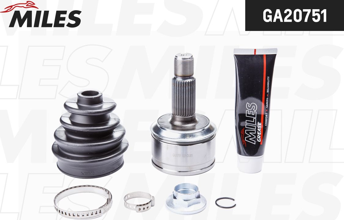 Шрус наружный (граната) Miles. Артикул GA20751
